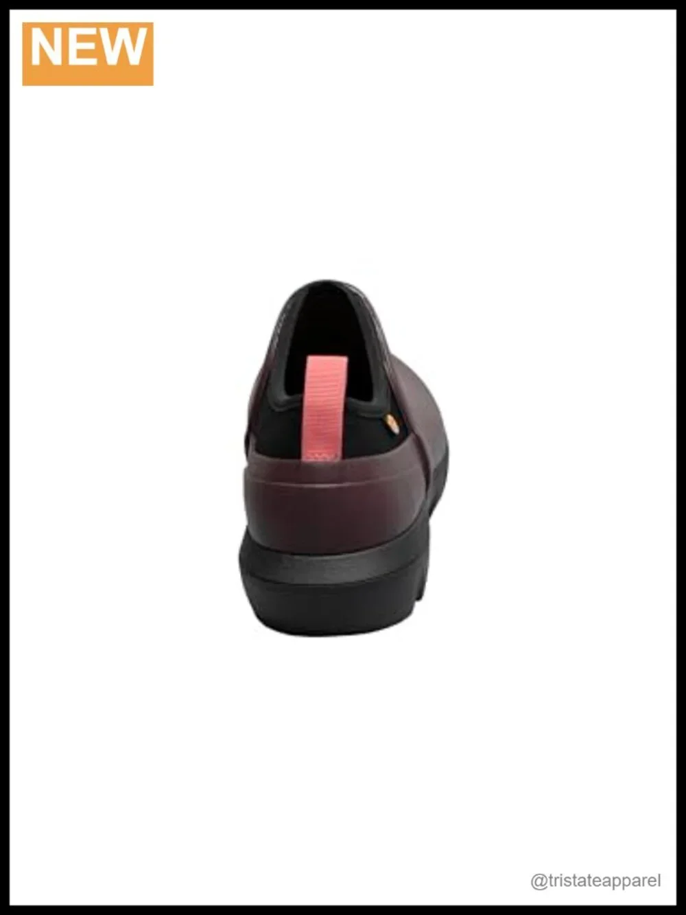 Waterproof Rain Boots with Neoprene Lining Slip-On Ankle Bootie